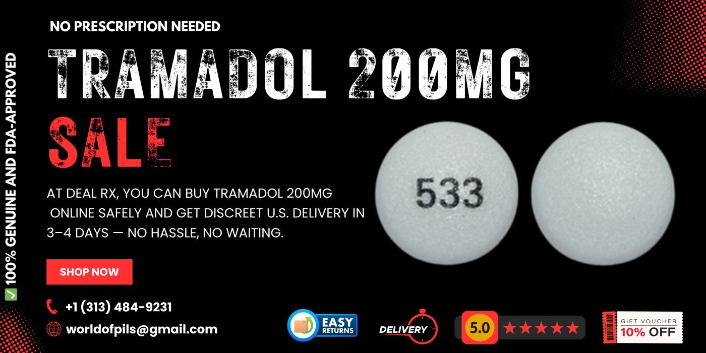 Buy Tramadol 200mg Online – Strong Pain Relief for Severe Pain 3 Tramadol 200mg